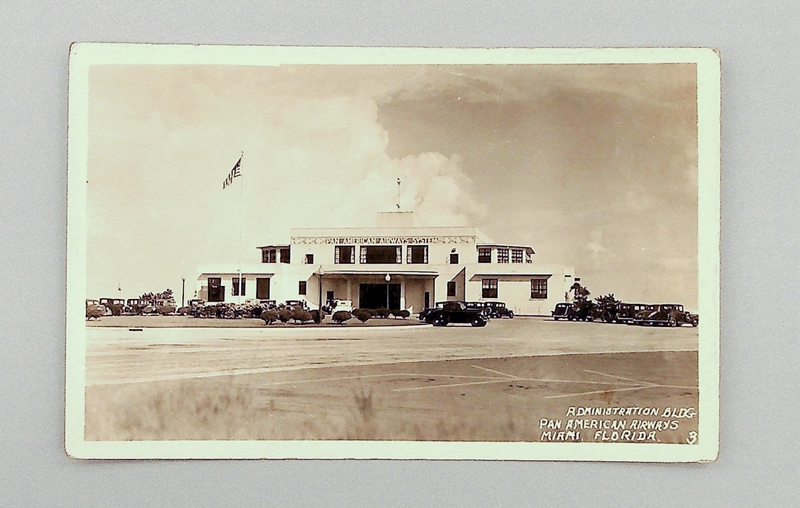 Image: postcard: Pan American Airways, International Pan American Airport