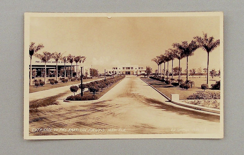 Image: postcard: Pan American Airways, International Pan American Airport