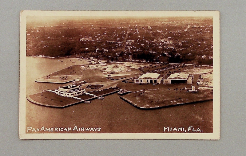 Image: postcard: Pan American Airways, International Pan American Airport