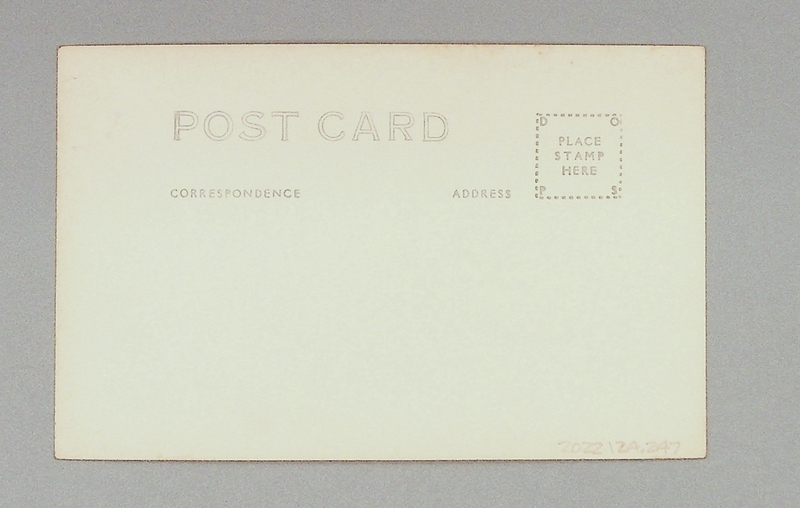 Image: postcard: Pan American Airways, Globe of the Earth, Pan American International Air Terminal