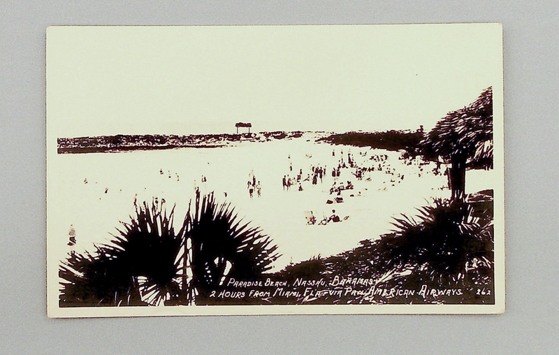 Image: postcard: Pan American Airways, Paradise Beach