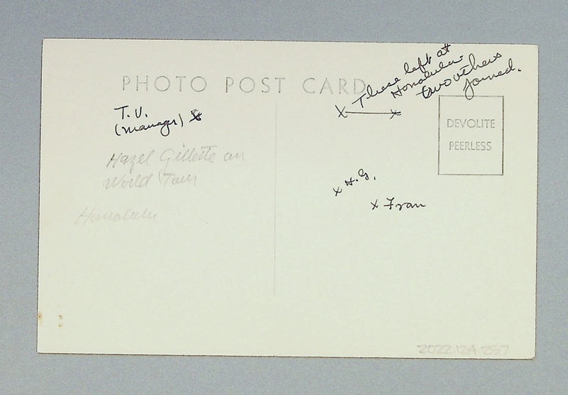 Image: postcard: Pan American World Airways