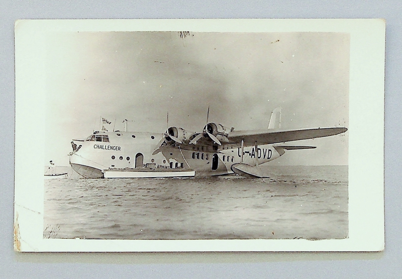 Image: postcard: Imperial Airways, Short S.30 Empire