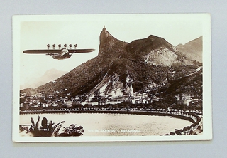 Image: postcard: Dornier DO X, Rio de Janeiro