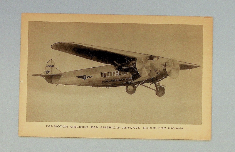 Image: postcard: Pan American Airways, Fokker F.10