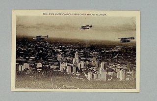 Image: postcard: Pan American Airways, Sikorsky S-40