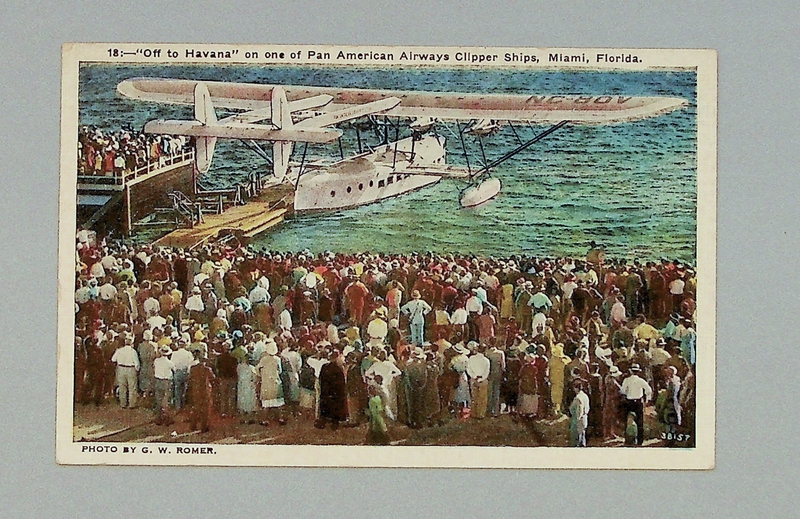 Image: postcard: Pan American Airways, Sikorsky S-40