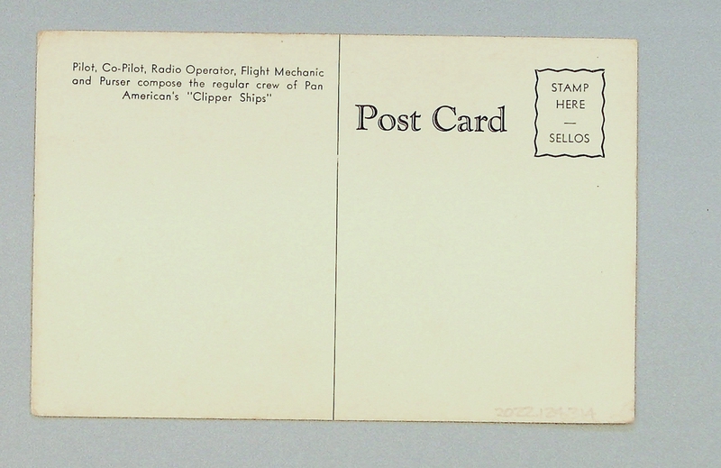 Image: postcard: Pan American Airways, Sikorsky S-42