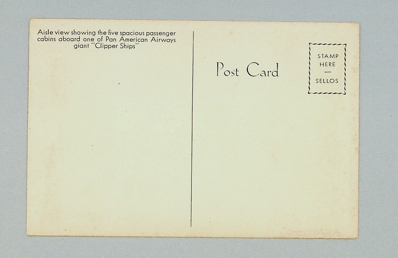 Image: postcard: Pan American Airways, Sikorsky S-42