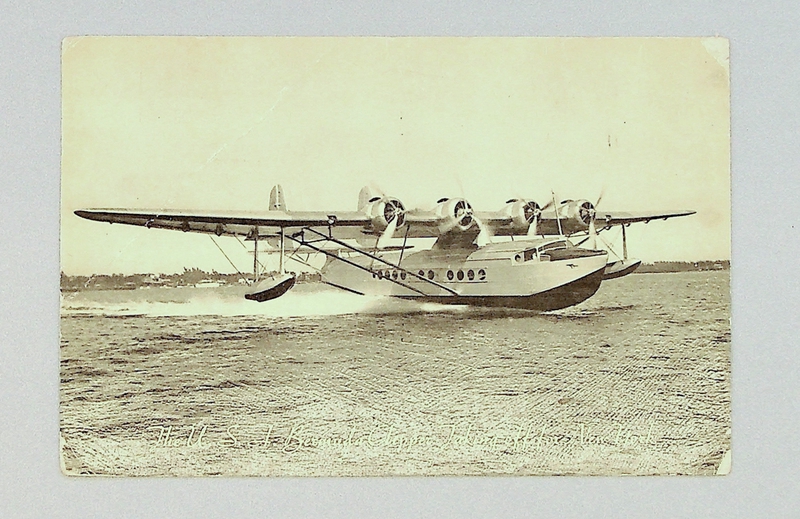 Image: postcard: Pan American Airways, Sikorsky S-42B Bermuda Clipper