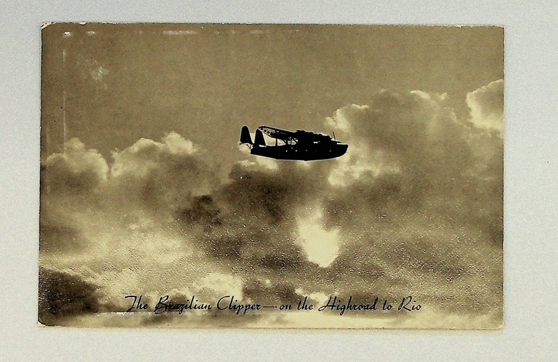 Image: postcard: Pan American Airways, Sikorsky S-42 Brazilian Clipper