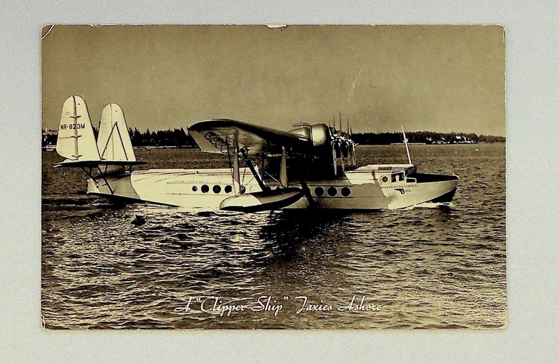 Image: postcard: Pan American Airways, Sikorsky S-42 West Indies Clipper