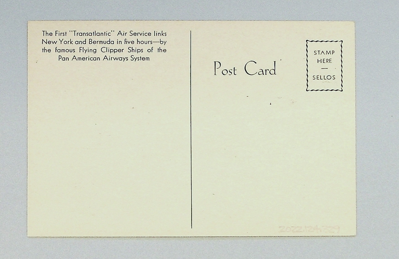 Image: postcard: Pan American Airways, Sikorsky S-42