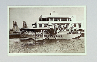 Image: postcard: Pan American Airways, Sikorsky S-42 Brazilian Clipper