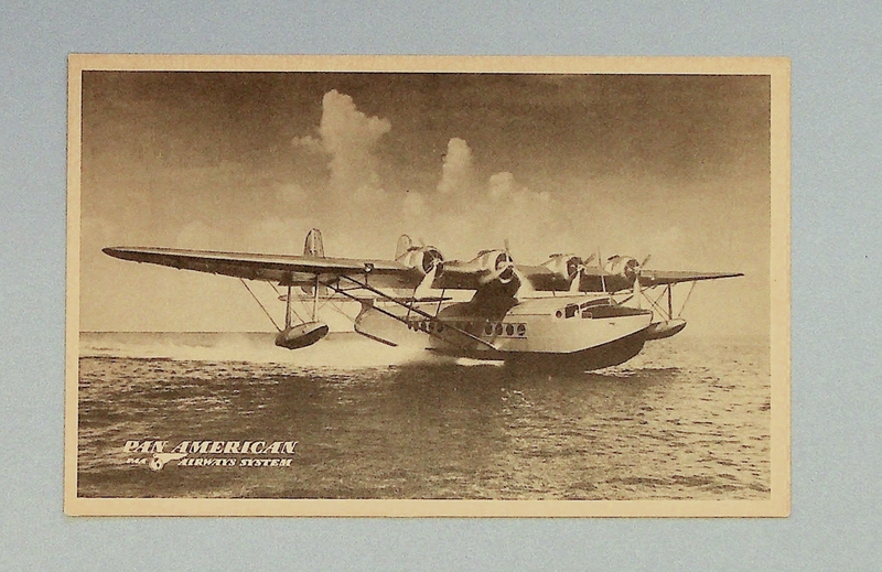 Image: postcard: Pan American Airways, Sikorsky S-42