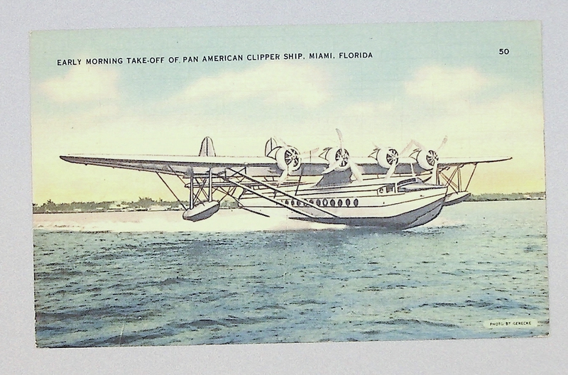 Image: postcard: Pan American Airways, Sikorsky S-42