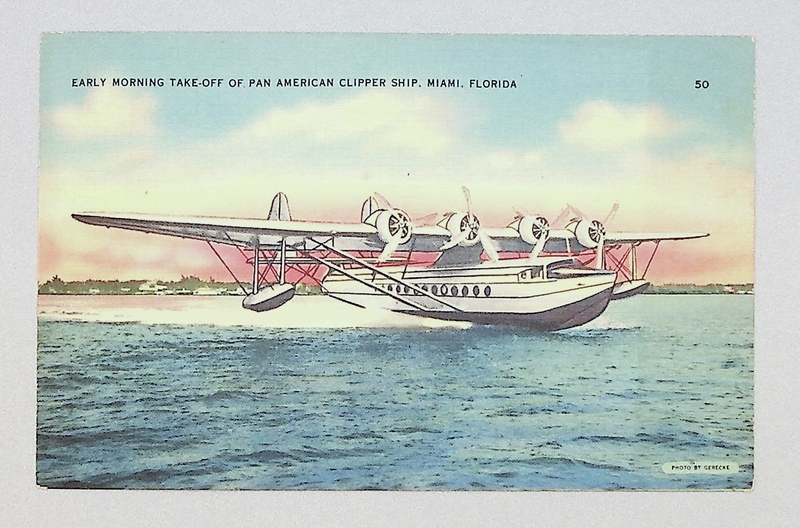 Image: postcard: Pan American Airways, Sikorsky S-42
