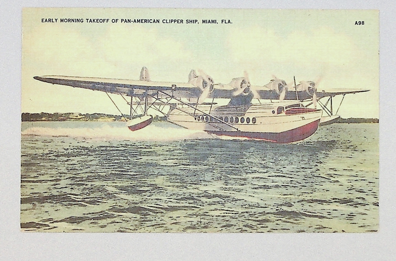 Image: postcard: Pan American Airways, Sikorsky S-42