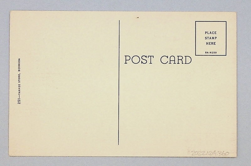 Image: postcard: Pan American Airways, Bermuda