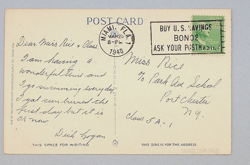 Image: postcard: Pan American Airways, Sikorsky S-42