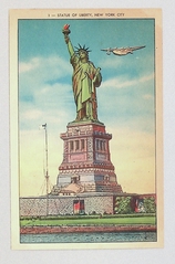 Image: postcard: Statue of Liberty