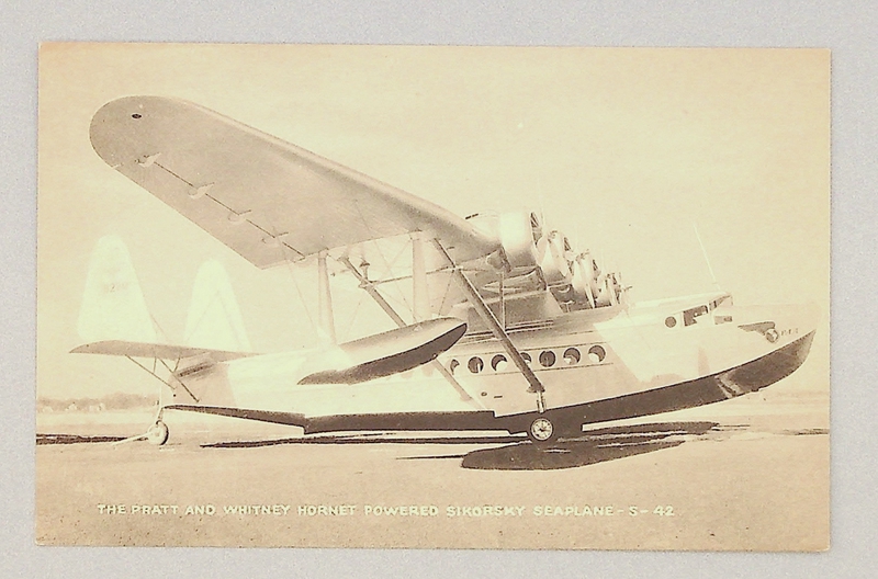 Image: postcard: Pan American Airways, Sikorsky S-42