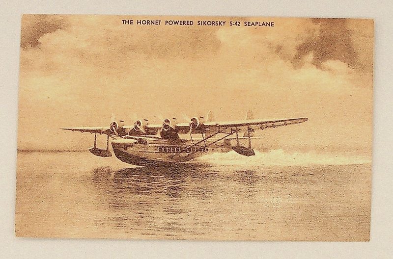 Image: postcard: Pan American Airways, Sikorsky S-42