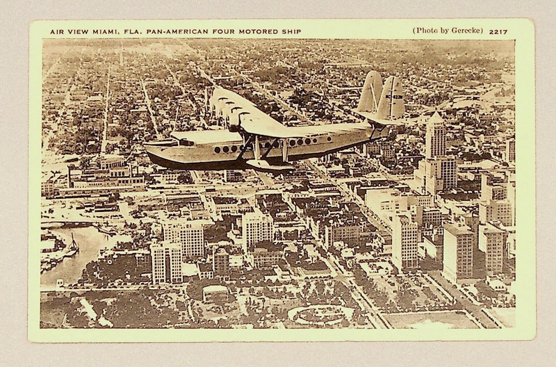 Image: postcard: Pan American Airways, Sikorsky S-42