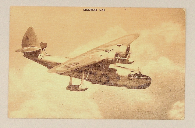 Postcard: Pan American Airways, Sikorsky S-43