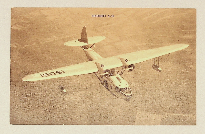 Image: postcard: Pan American Airways, Sikorsky S-43