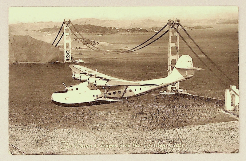 Image: postcard: Pan American Airways, Martin M-130 China Clipper