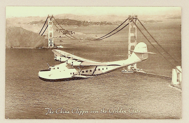 Image: postcard: Pan American Airways, Martin M-130 China Clipper