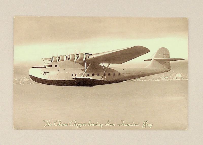Image: postcard: Pan American Airways, Martin M-130 China Clipper