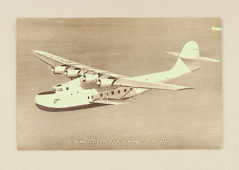 Image: postcard: Pan American Airways, Martin M-130 China Clipper