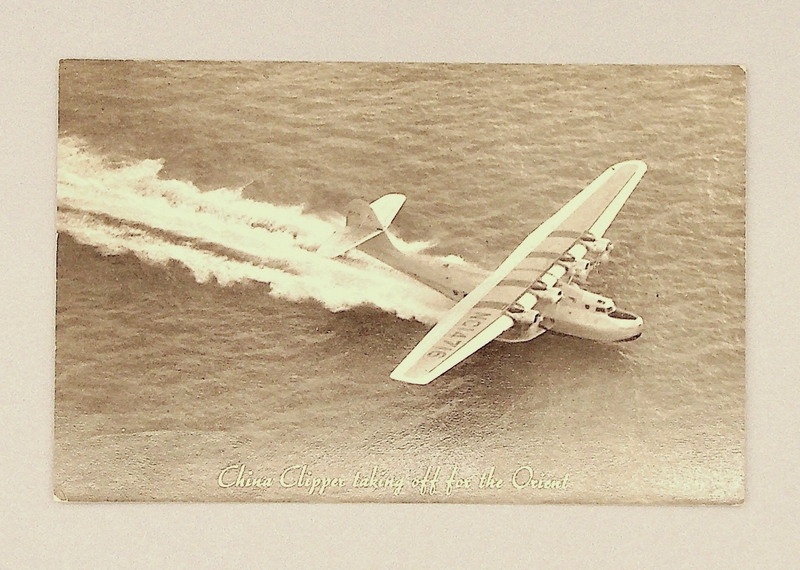 Image: postcard: Pan American Airways, Martin M-130 China Clipper