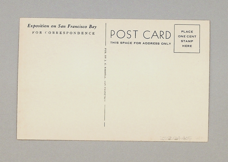 Image: postcard: Golden Gate International Exposition