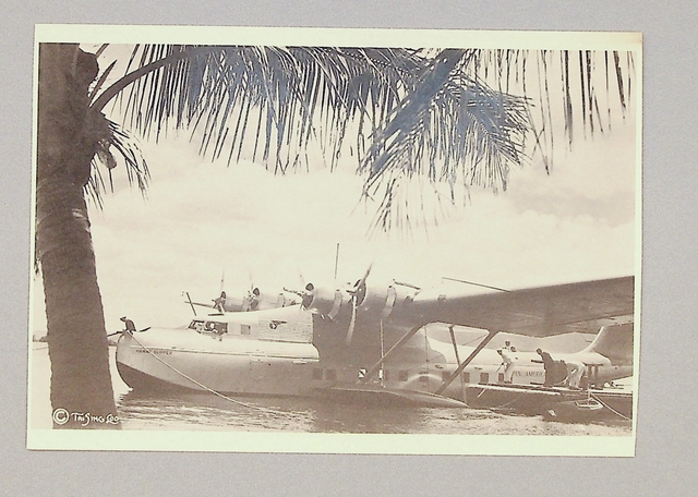 Postcard: Pan American Airways, Martin M-130 Hawaii Clipper