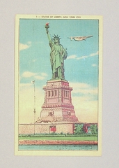 Image: postcard: Statue of Liberty