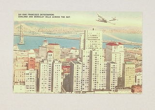 Image: postcard: Pan American Airways, Martin M-130, San Francisco