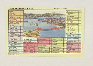 Image: postcard: Pan American Airways, Martin M-130, San Francisco, Calif.