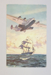 Image: postcard: Pan American Airways, Boeing 314 Clipper
