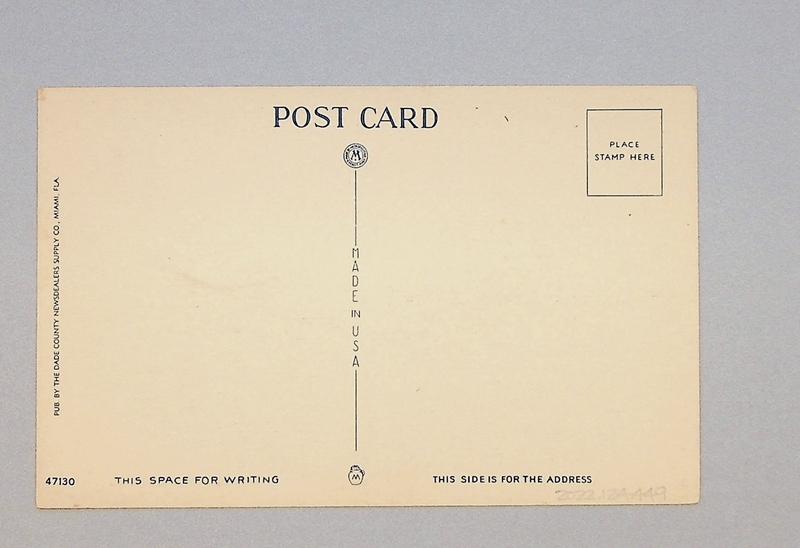 Image: postcard: Pan American Airways, Boeing 314 Atlantic Clipper