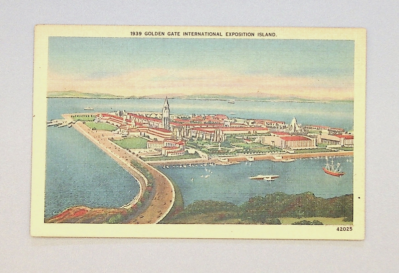 Image: postcard: Golden Gate International Exposition