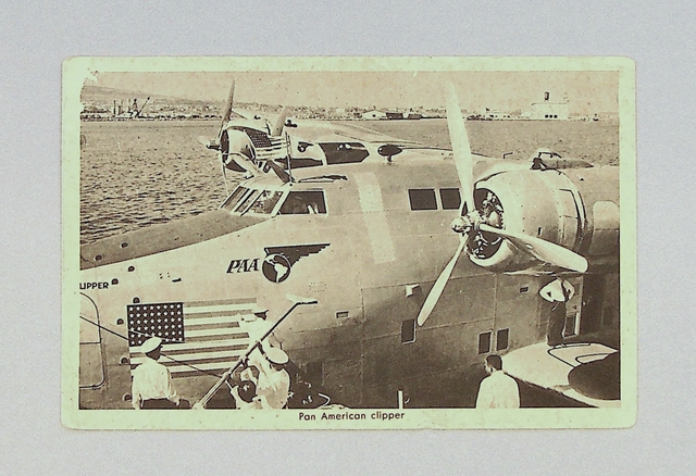 Postcard: Pan American Airways, Boeing 314 Honolulu Clipper