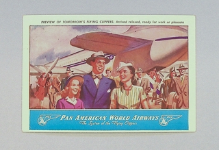 Image: postcard: Pan American World Airways, Convair Model 37