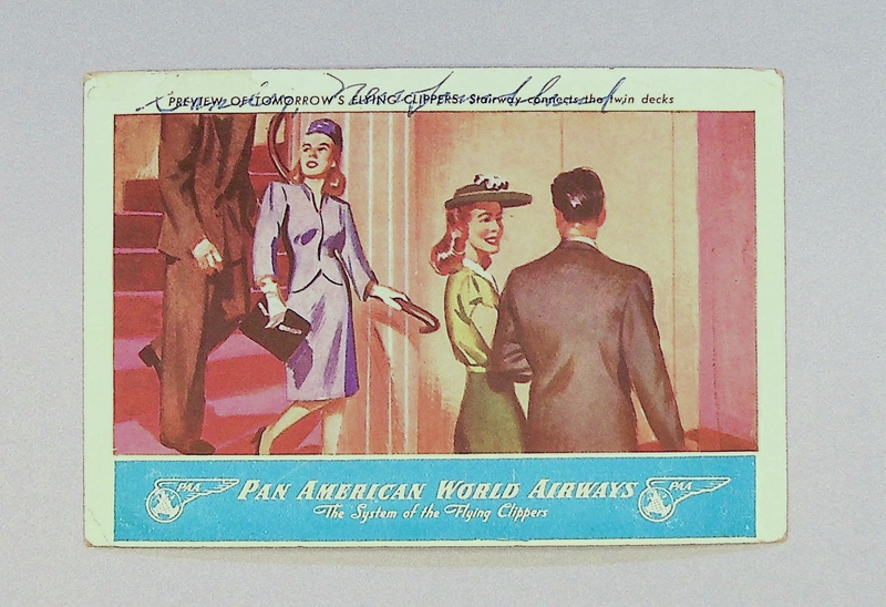Image: postcard: Pan American World Airways, Convair Model 37
