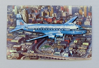 Image: postcard: Pan American World Airways, Douglas DC-4
