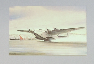 Image: postcard: Pan American Airways, Boeing 314 Dixie Clipper