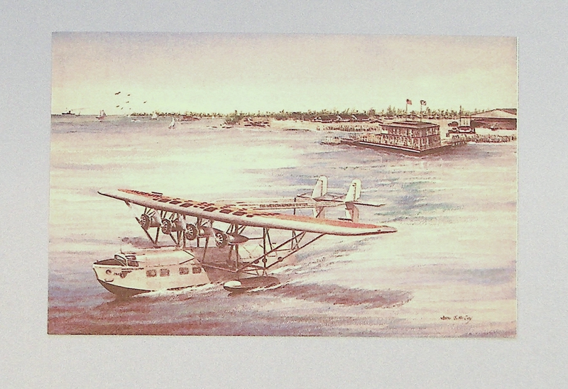 Image: postcard: Pan American Airways, Sikorsky S-40