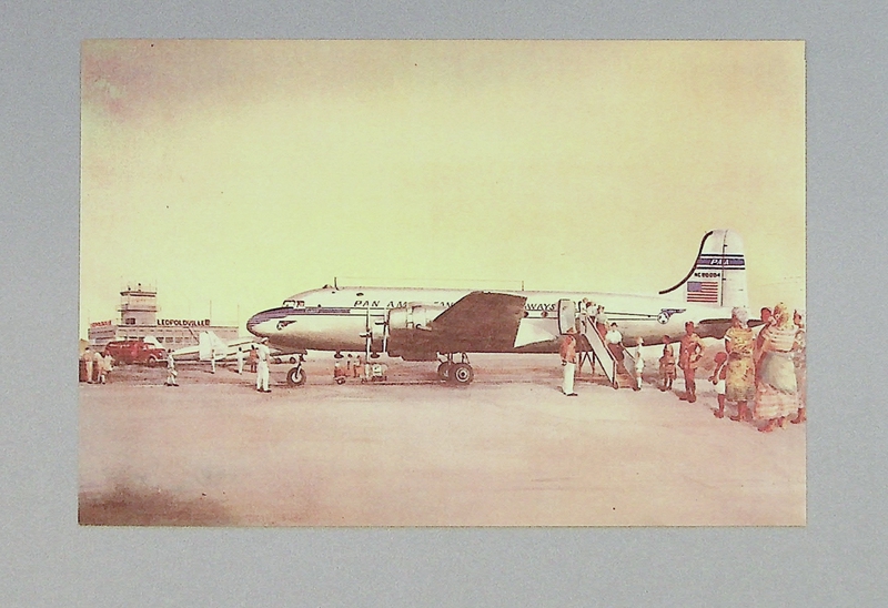 Image: postcard: Pan American World Airways, Douglas DC-4